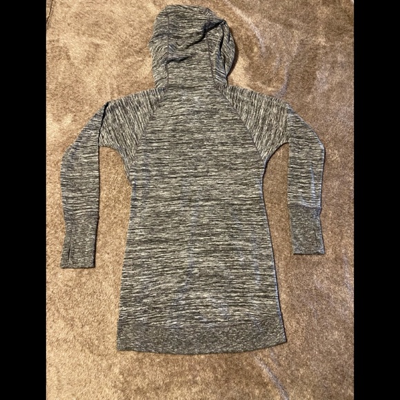 Women’s Athleta Cowl Neck Hoodie Dress SZ XXS - Picture 2 of 12
